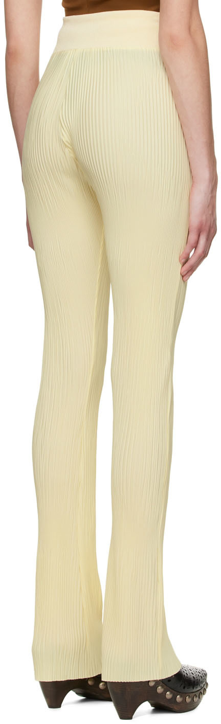 Atlein - Pantalon jaune en polyester