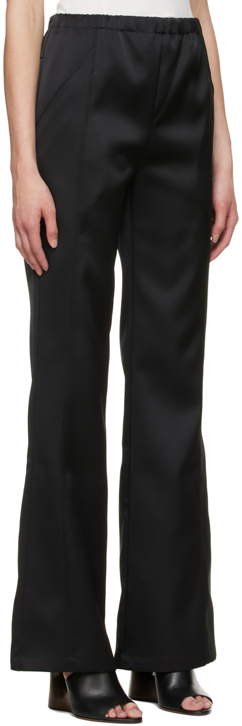 Atlein - Pantalon noir en polyester
