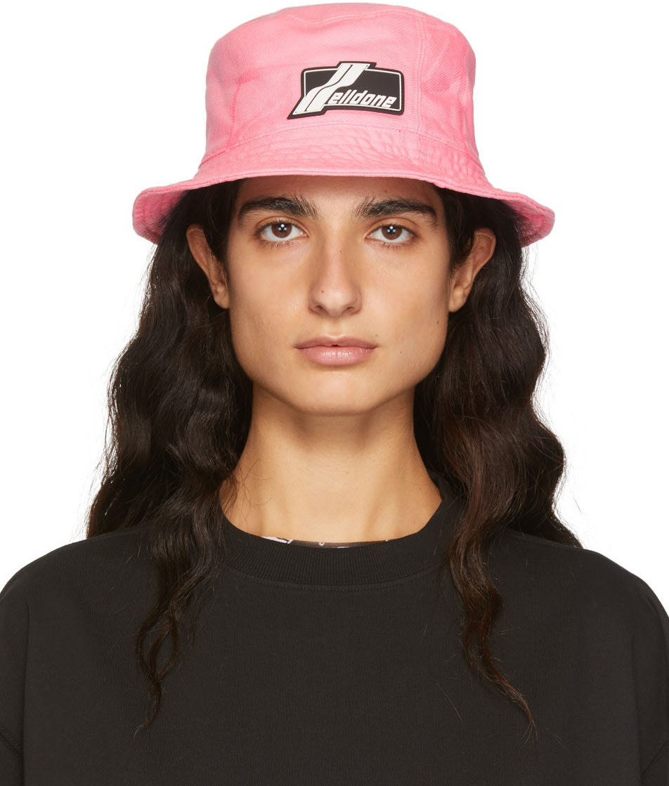 We11done - Chapeau bob rose en denim