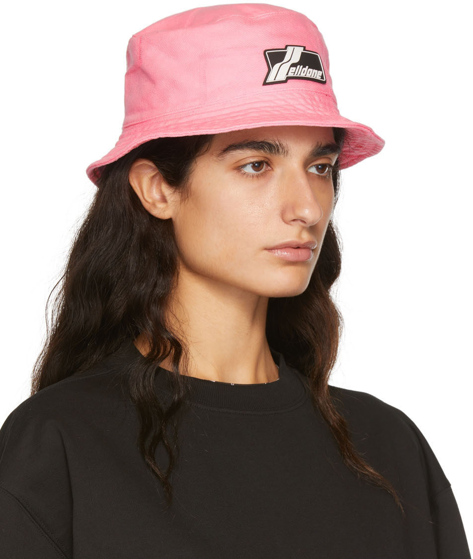 We11done - Chapeau bob rose en denim