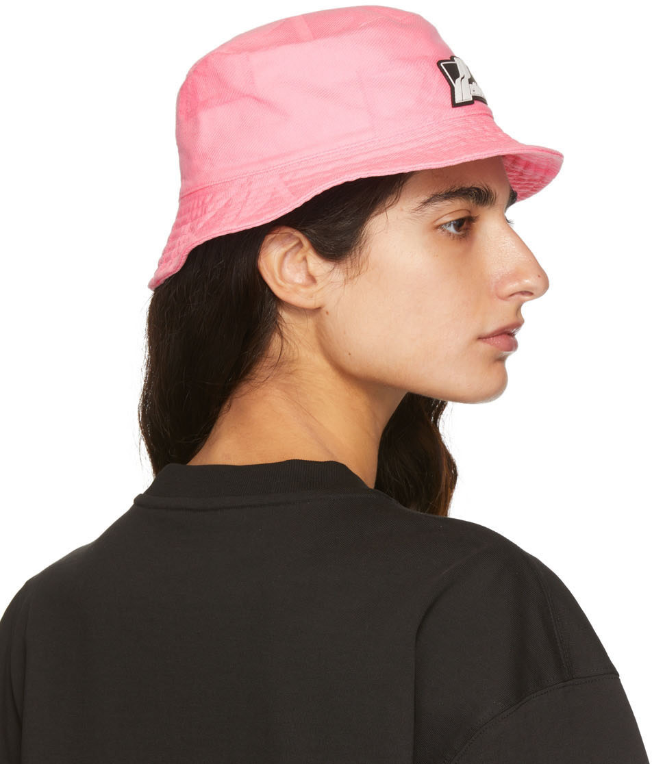 We11done - Chapeau bob rose en denim