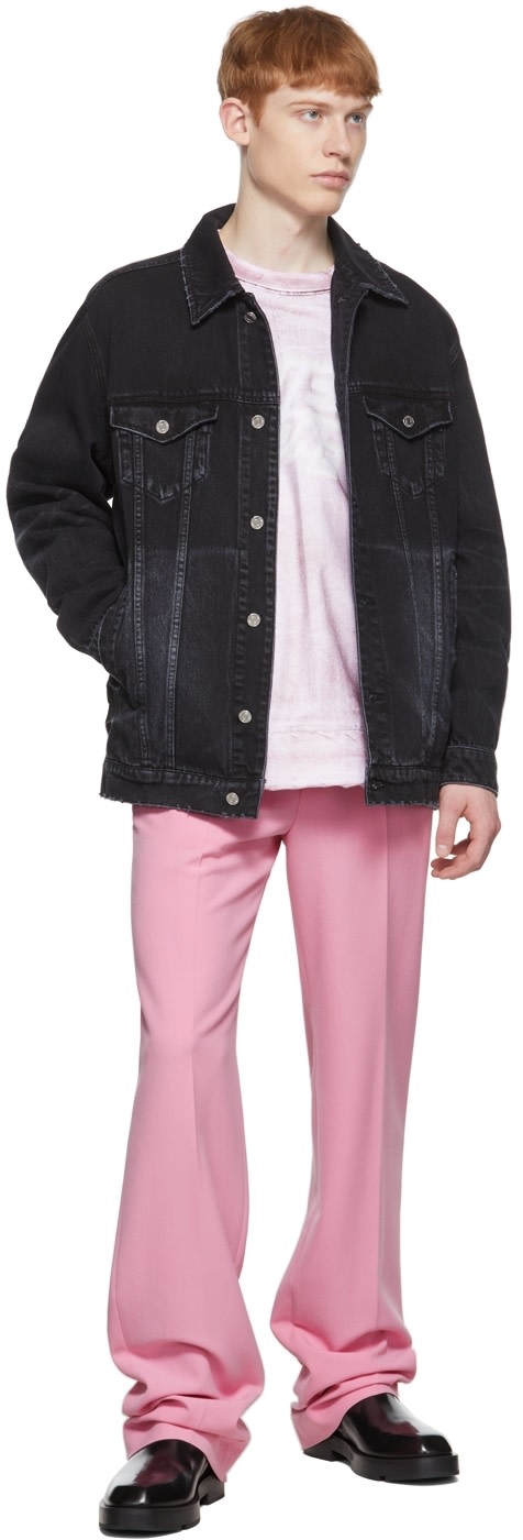 We11done - Blouson noir en denim