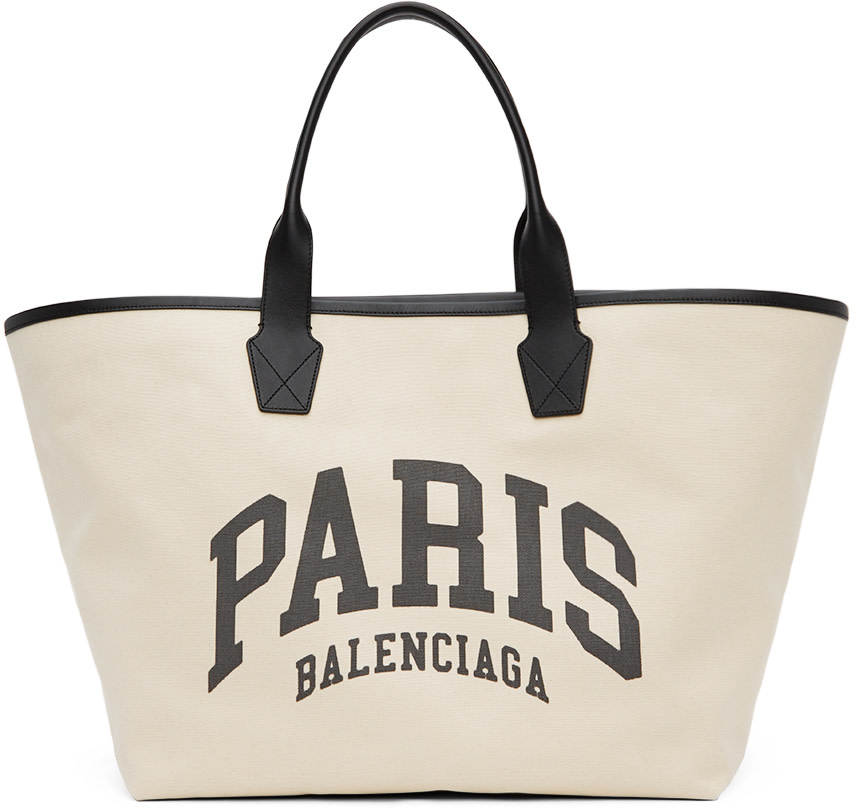 Balenciaga - Off-White Large Paris Tote