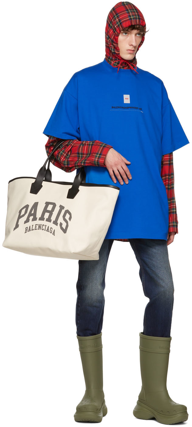 Balenciaga - Off-White Large Paris Tote
