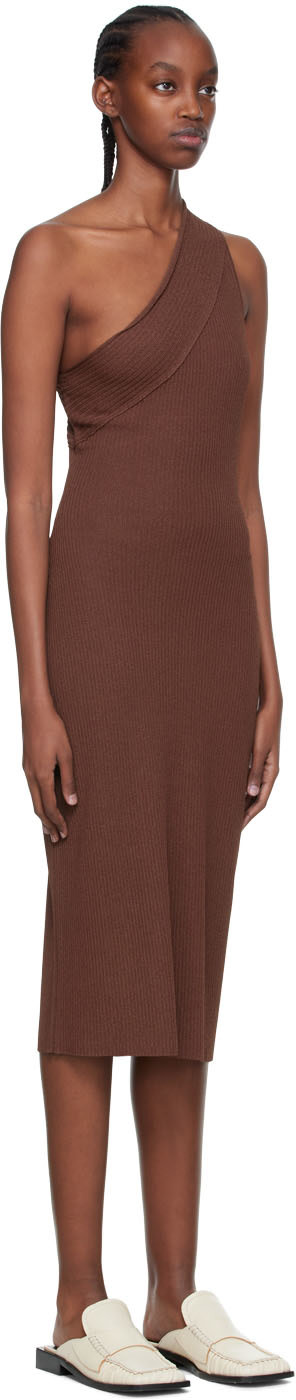 Aeron - Robe midi Martina brune