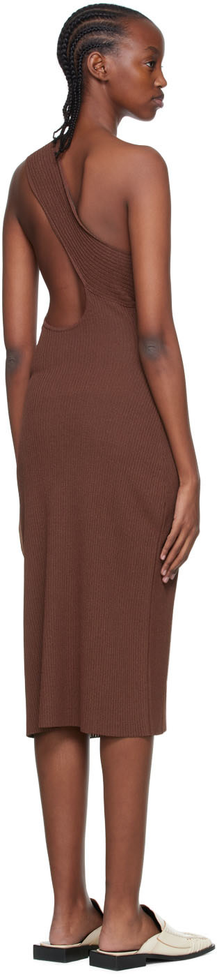 Aeron - Robe midi Martina brune