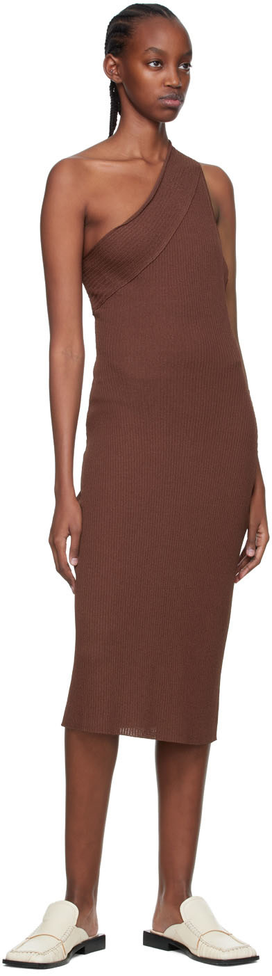 Aeron - Robe midi Martina brune
