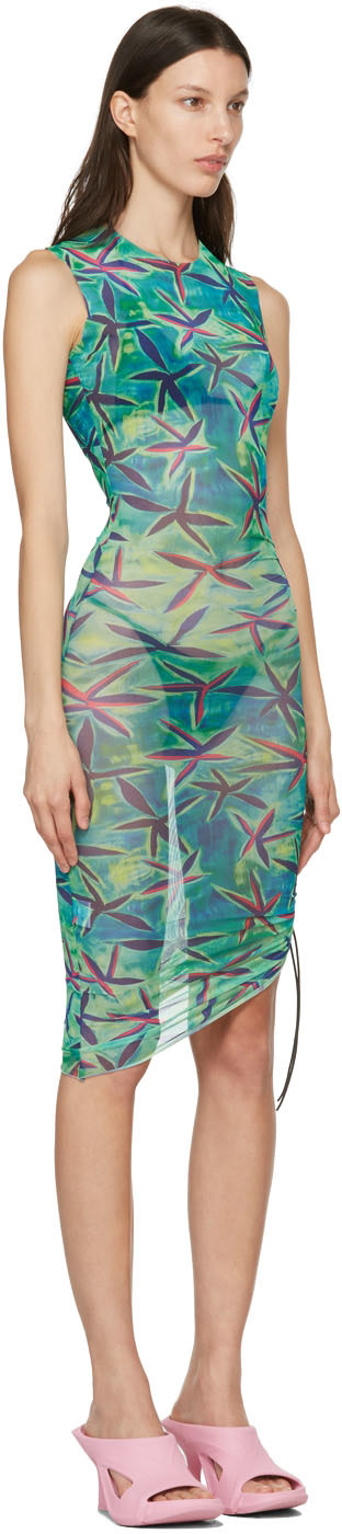 Louisa Ballou - Robe Heatwave vert et bleu