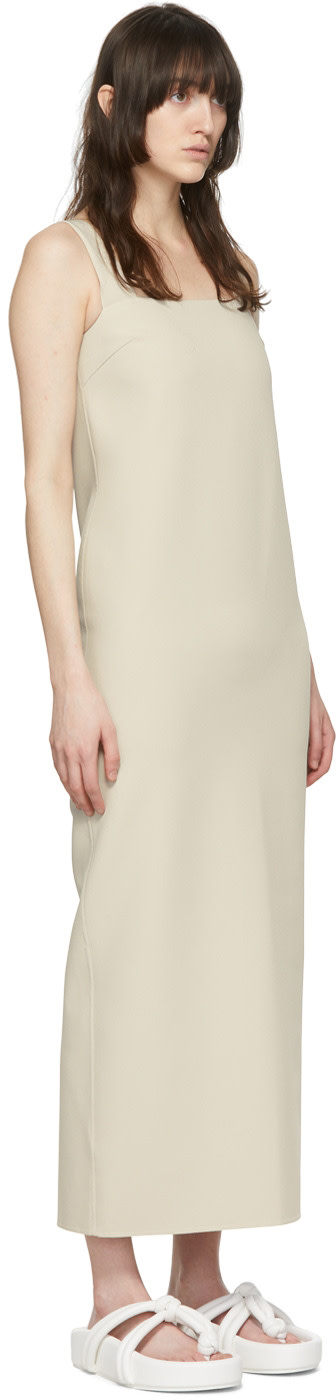 Arch The - Robe longue beige en polyester