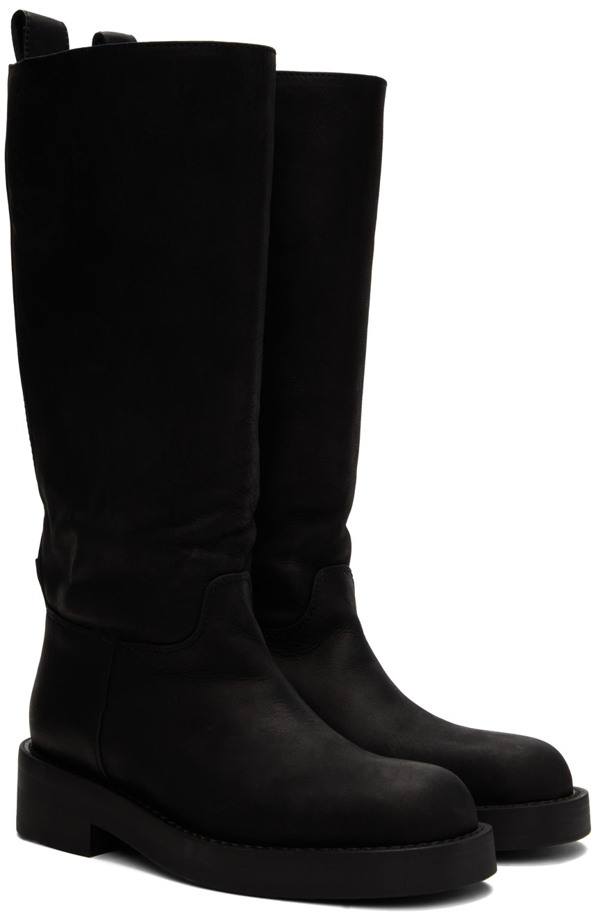 Ann Demeulemeester - Bottes Jose noires