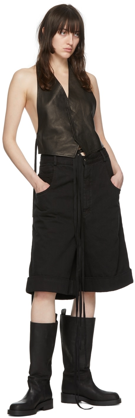 Ann Demeulemeester - Bottes Jose noires