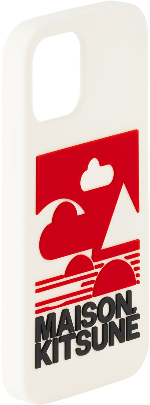 Maison Kitsuné - Anthony Burrillエディション ホワイト iPhone 12/12 Pro ケース