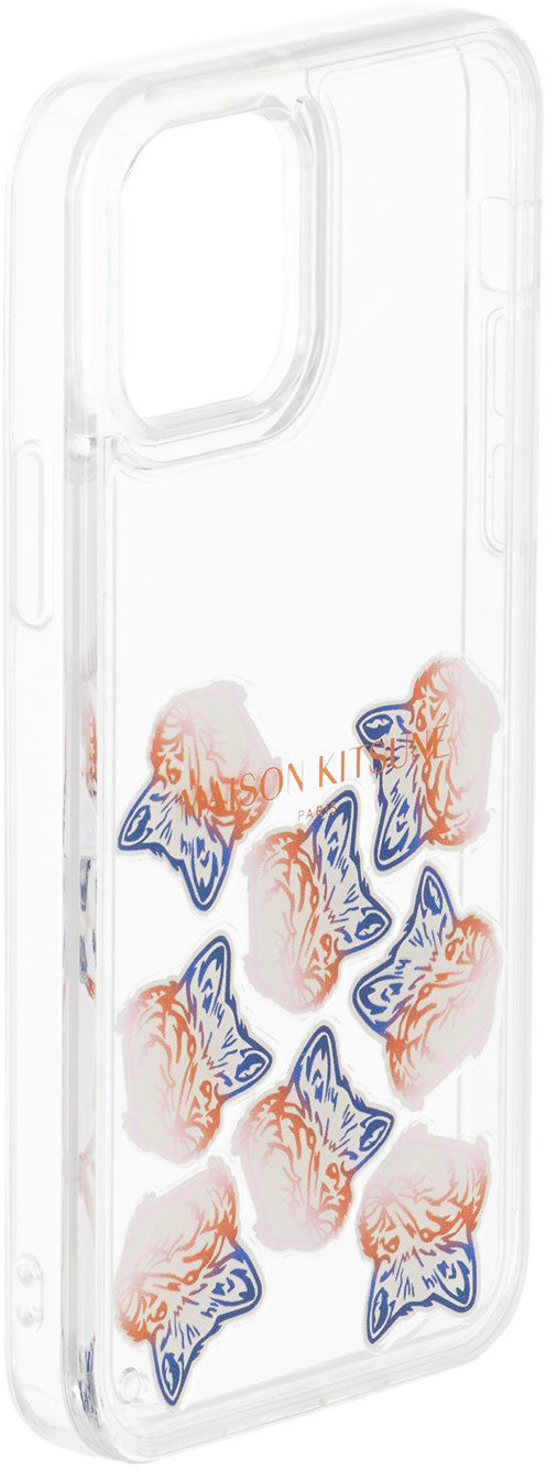 Maison Kitsuné - Étui pour iPhone 12/12 Pro à logos de renard