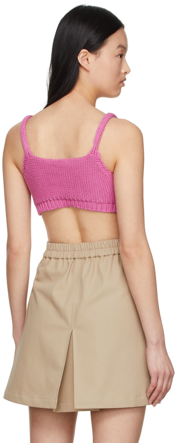 Commission - Camisole rose en coton