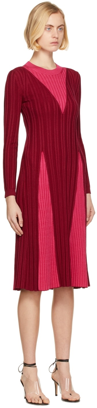 Partow - Robe midi Remy rouge