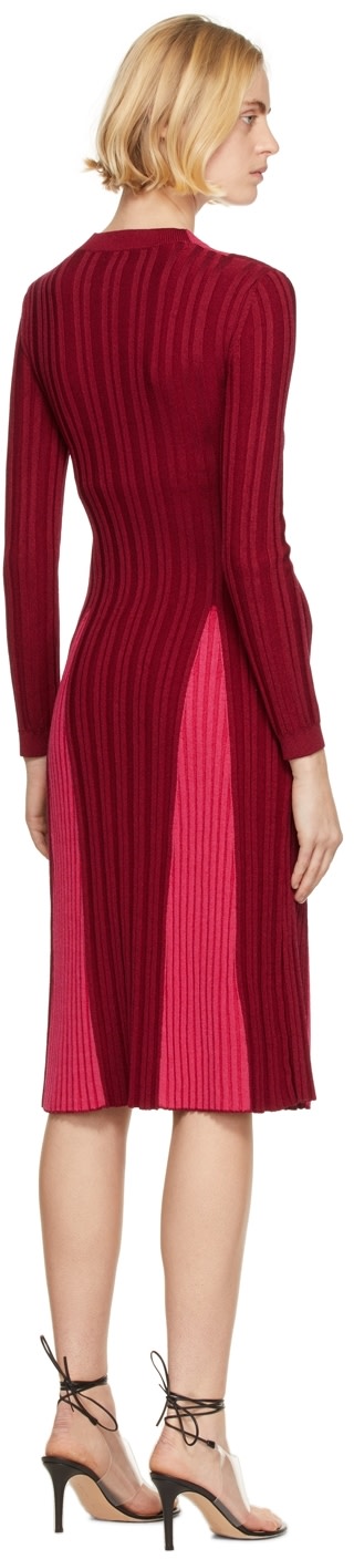 Partow - Robe midi Remy rouge