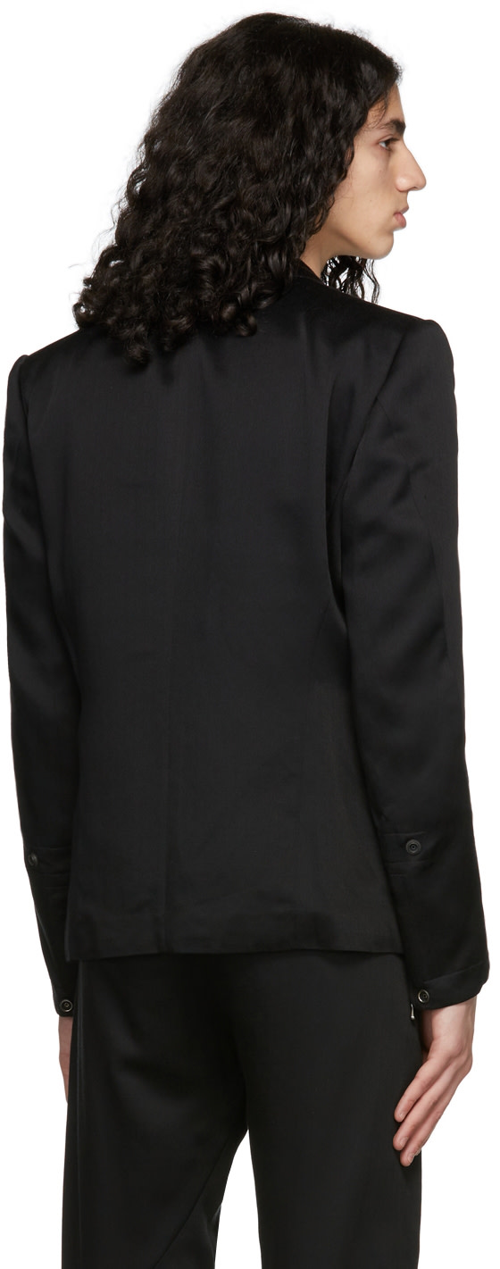 Julius - Black Viscose Blazer