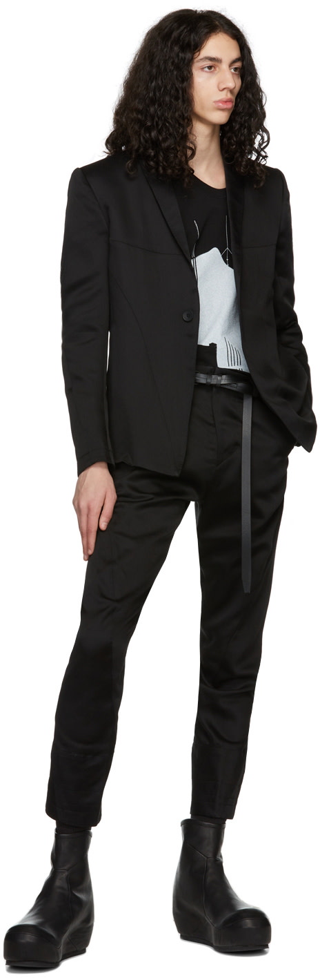 Julius - Black Viscose Blazer