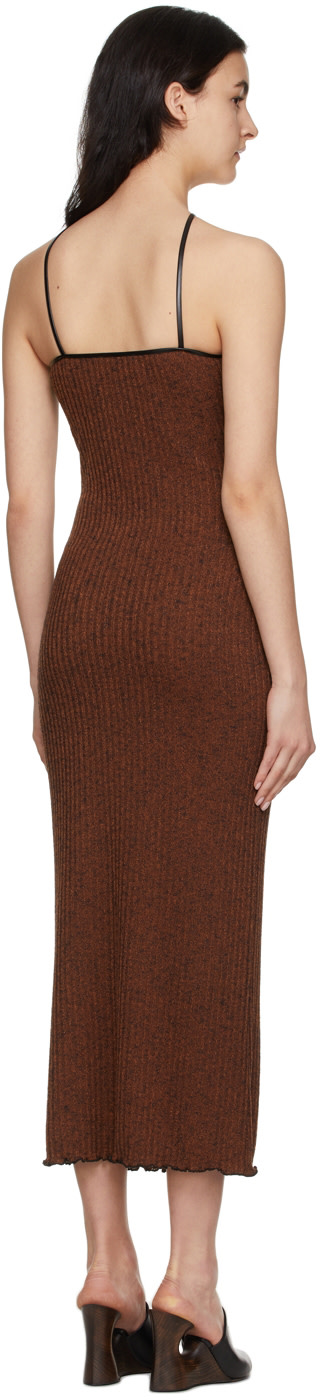 16Arlington - Robe longue Arya brune