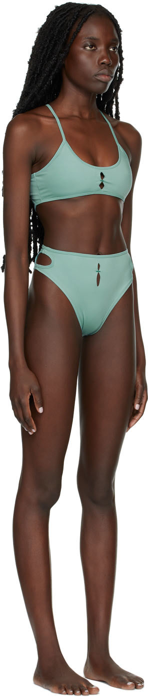 Rui - Bikini vert exclusif à SSENSE