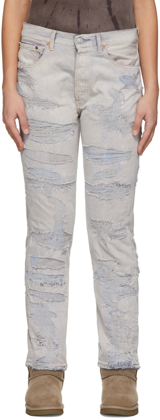 NotSoNormal - Blue Distressed Jeans