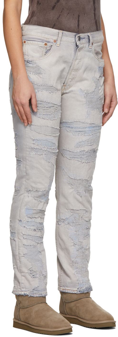 NotSoNormal - Blue Distressed Jeans
