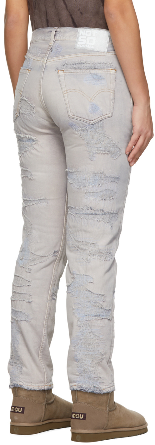 NotSoNormal - Blue Distressed Jeans