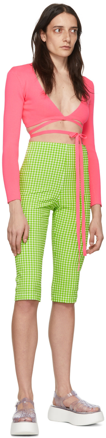 MSGM - Cardigan rose en polyester