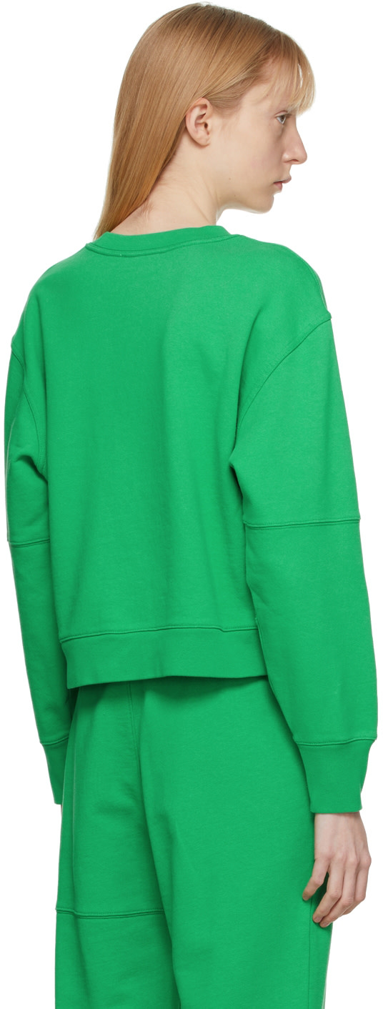 Frame - Pull molletonné vert