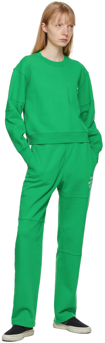 Frame - Pull molletonné vert