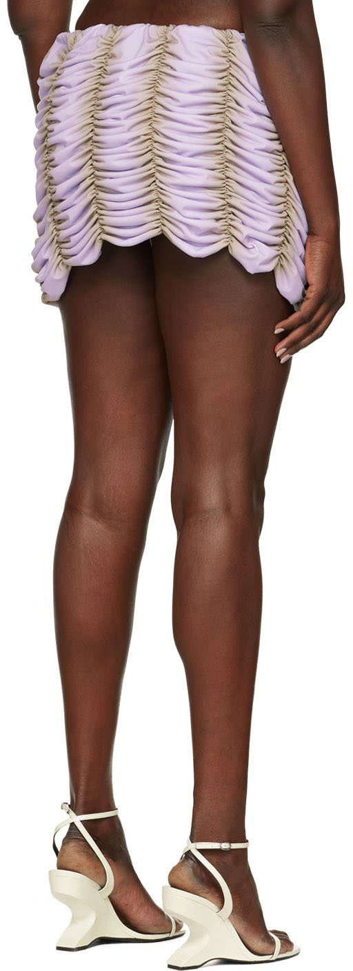 Ester Manas - Minijupe mauve exclusive à SSENSE