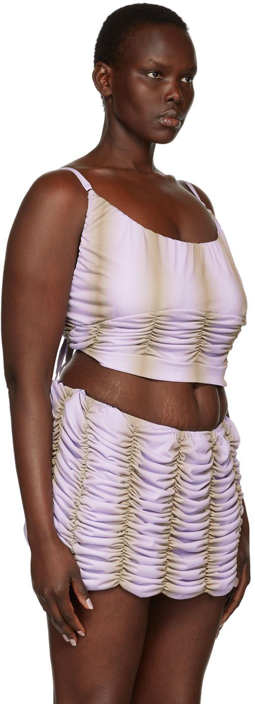 Ester Manas - Camisole mauve en polyester