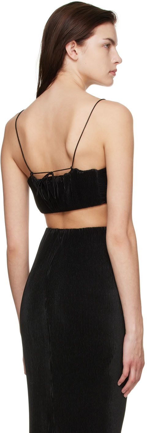 THIRD FORM - Camisole noire en polyester