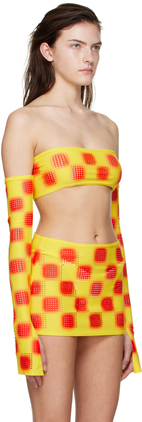 FAL-ASH - Haut jaune en polyester