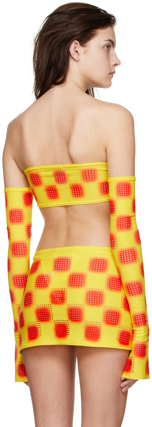 FAL-ASH - Haut jaune en polyester