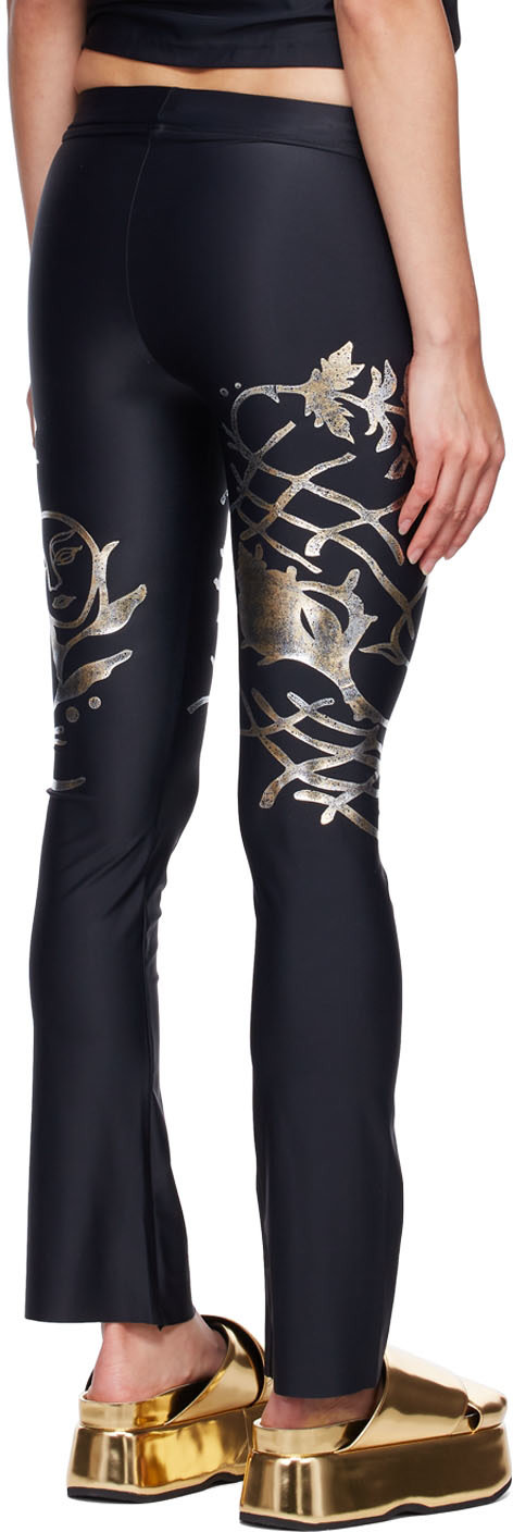 DI PETSA - Legging noir en polyester recyclé