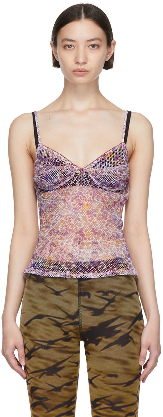 PRISCAVera - Débardeur mauve en polyester