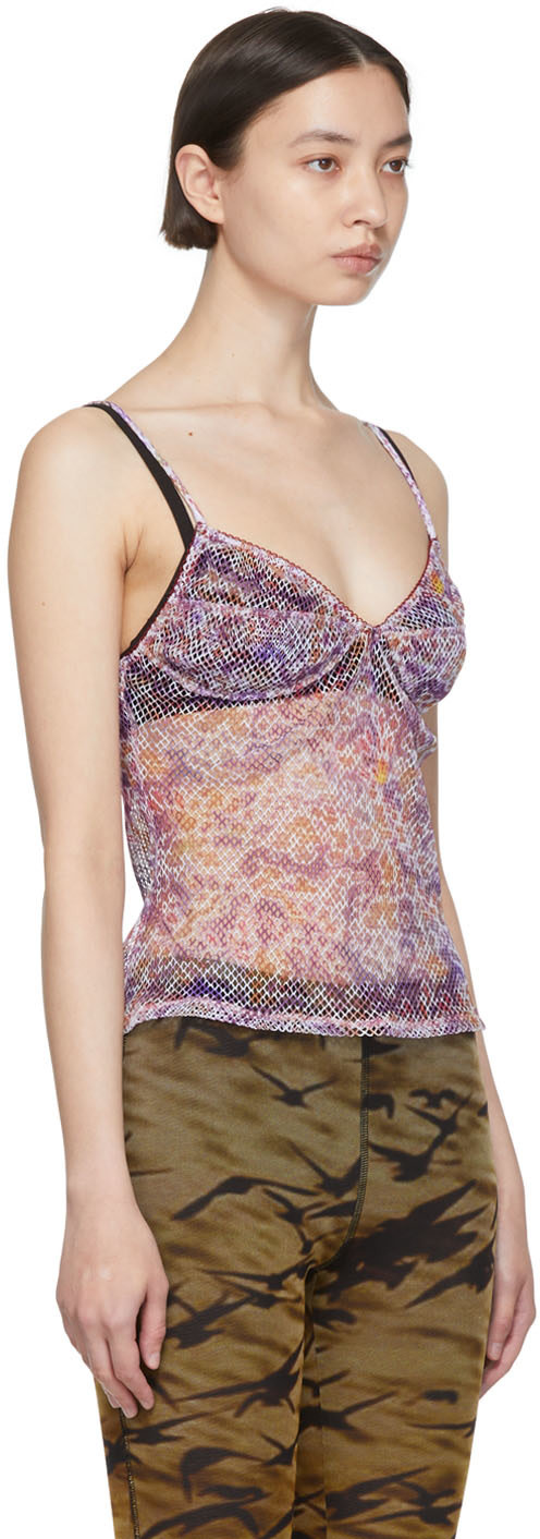 PRISCAVera - Débardeur mauve en polyester