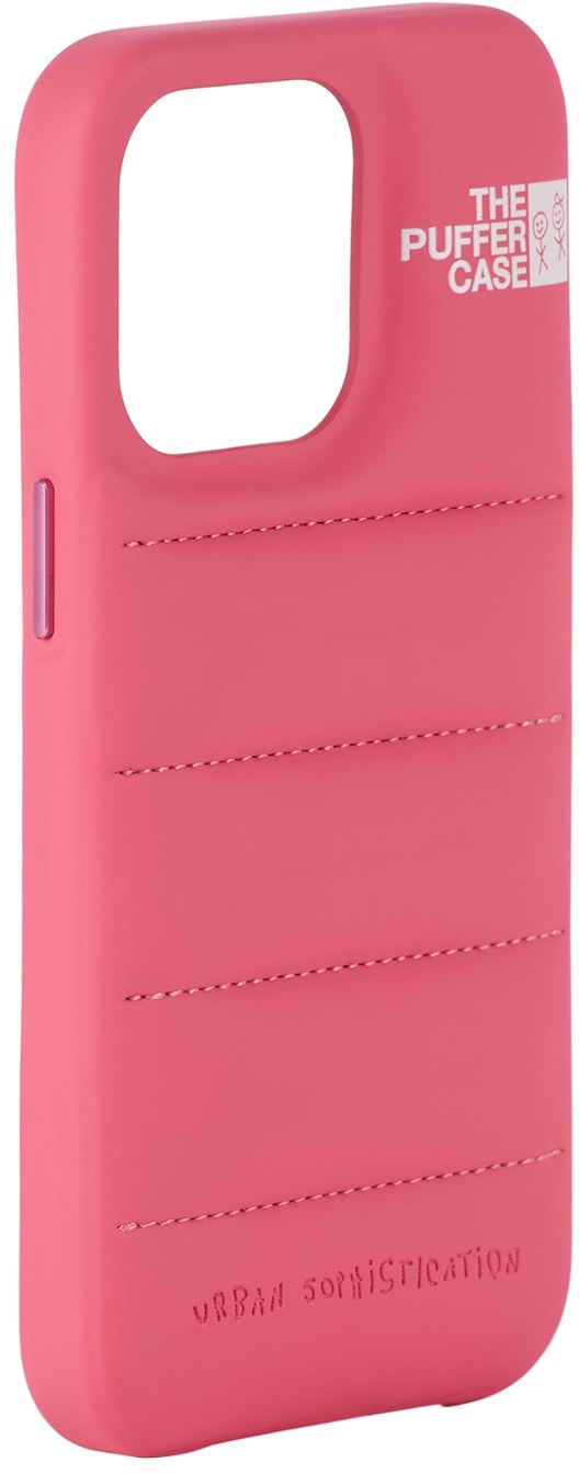 Urban Sophistication: ピンク The Puffer iPhone 13 Pro ケース