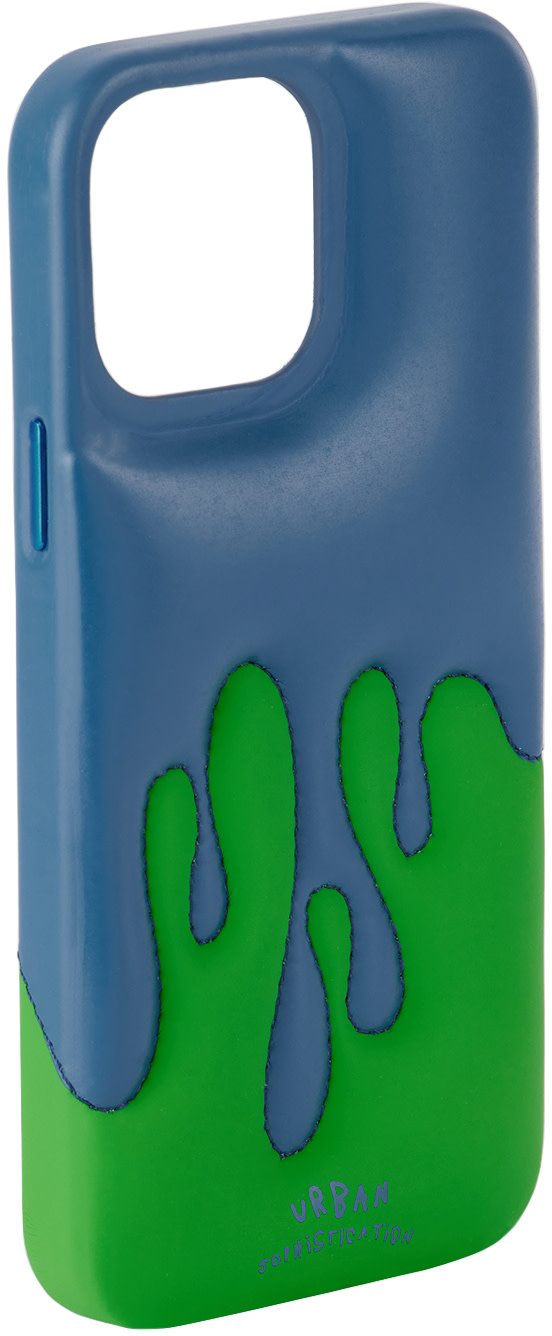 Urban Sophistication: SSENSE Exclusive Blue & Green 'The Dripping