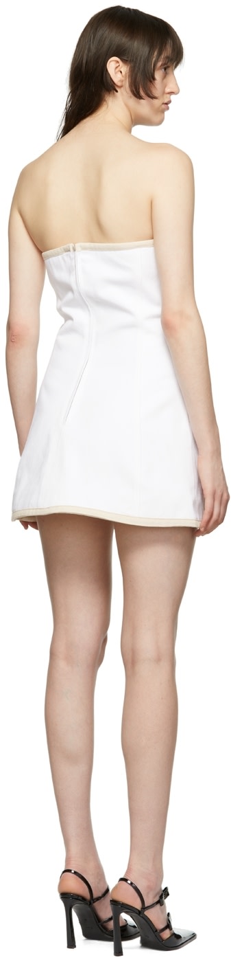 KIMHĒKIM - Robe courte Carrie blanche
