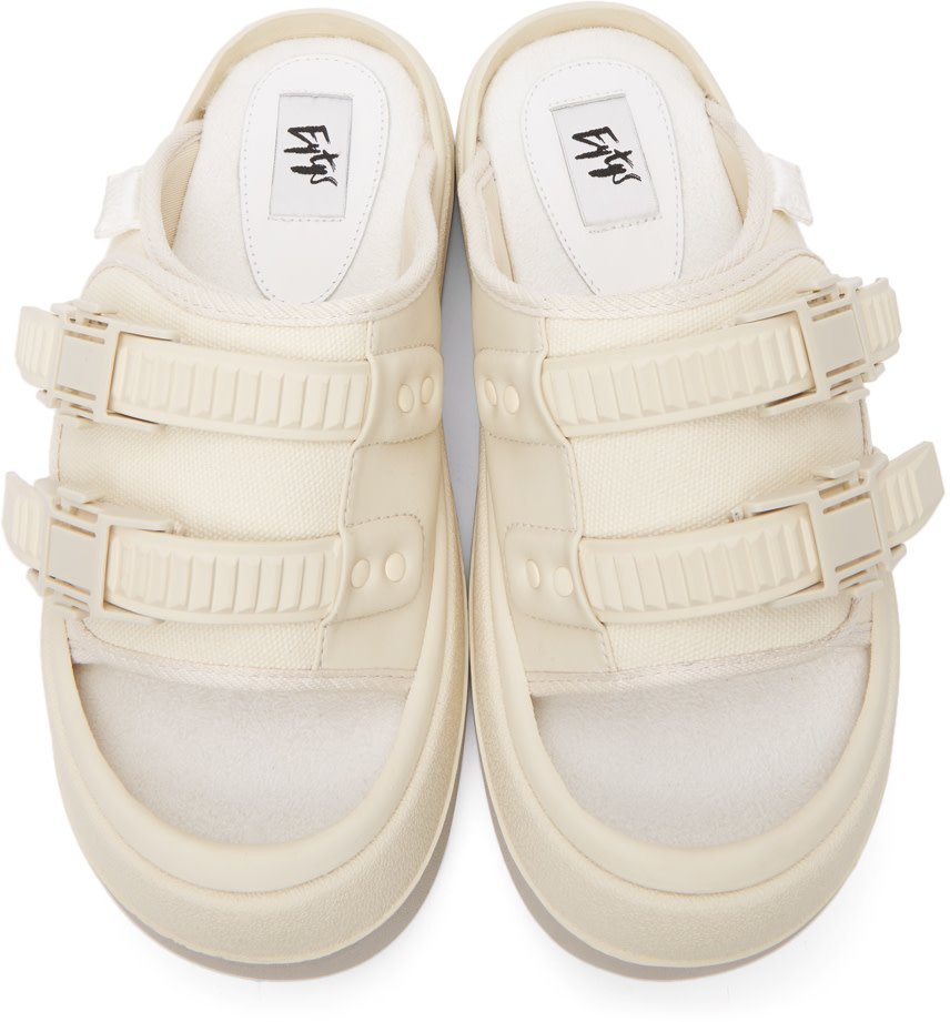 EYTYS: SSENSE限定 オフホワイト Capri サンダル | SSENSE 日本