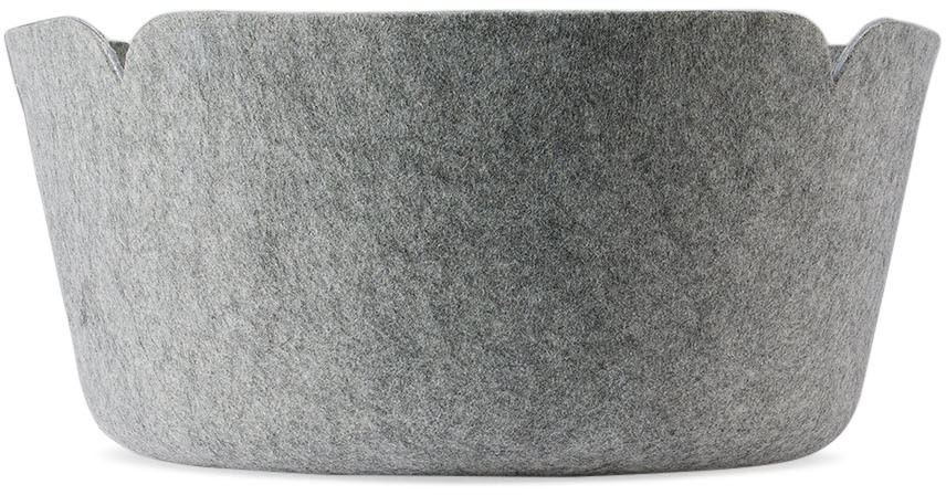 Muuto - グレー ラージ Restore バスケット