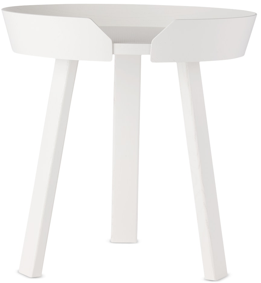 Muuto - Petite table basse Around blanche
