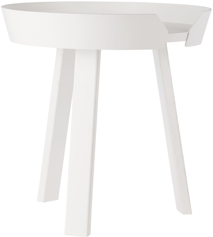 Muuto - Petite table basse Around blanche