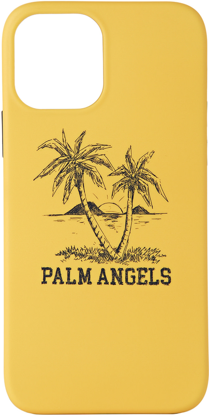 Palm Angels - 옐로우 선셋 아이폰 12/12 프로 케이스