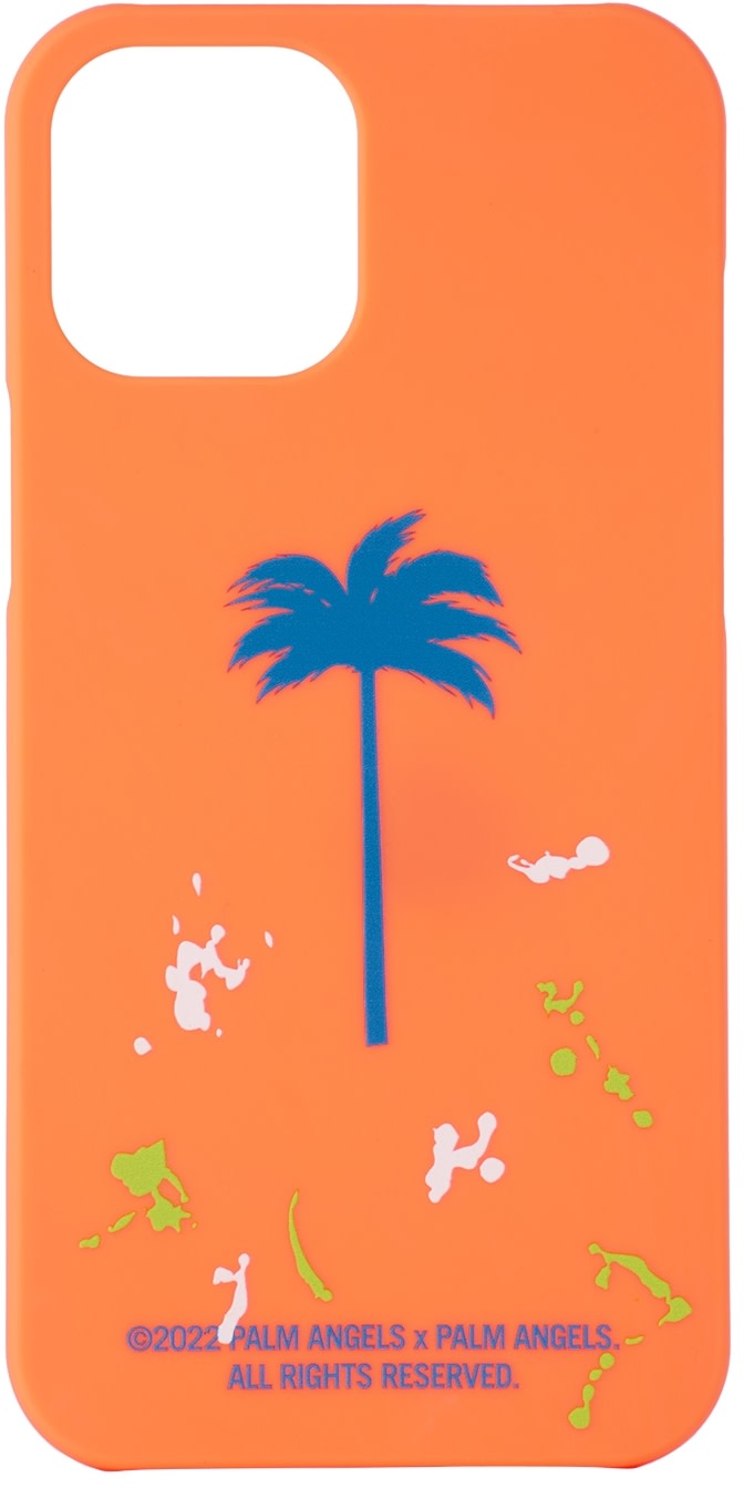 Palm Angels - オレンジ Palm Tree iPhone 12 Pro Maxケース