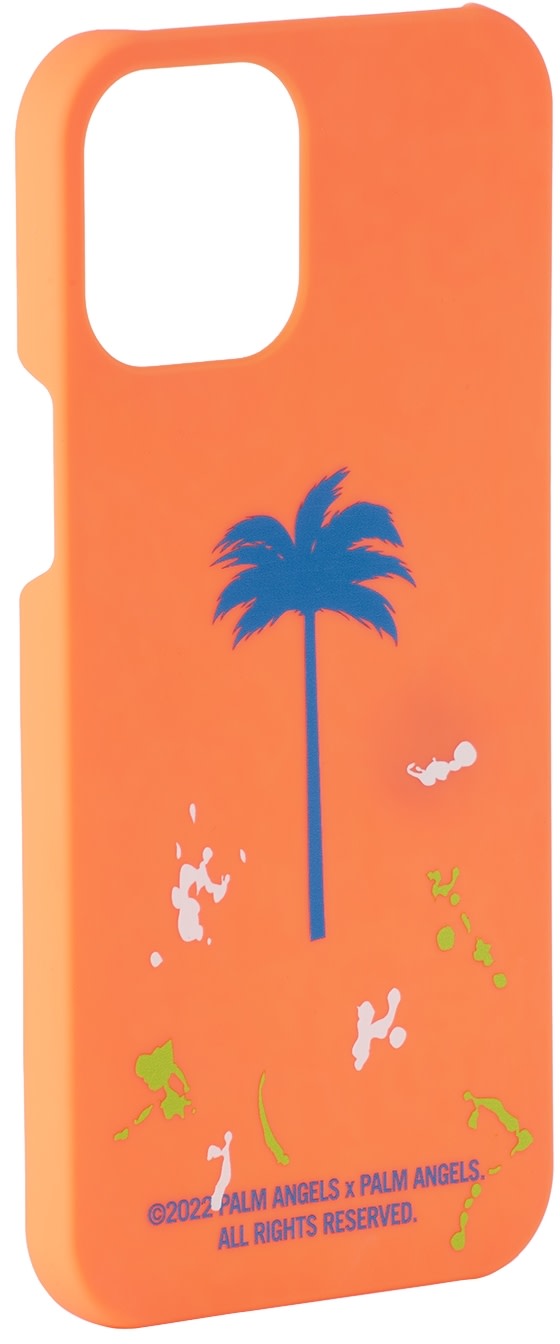 Palm Angels - オレンジ Palm Tree iPhone 12 Pro Maxケース