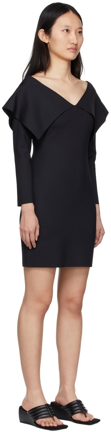 Rosetta Getty - Robe noire à épaules dénudées