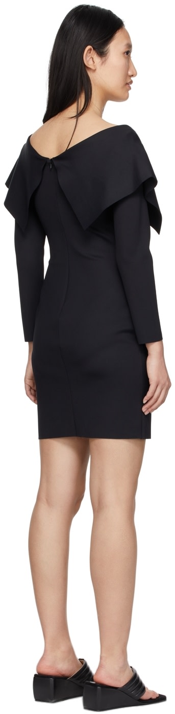 Rosetta Getty - Robe noire à épaules dénudées